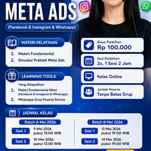 Kelas Bronze Meta Ads